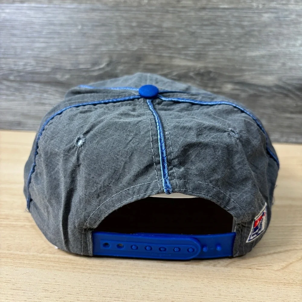 Vintage Kansas‎ Jayhawks Hat Cap Youth Snapback Gray Basketball The Game Boys